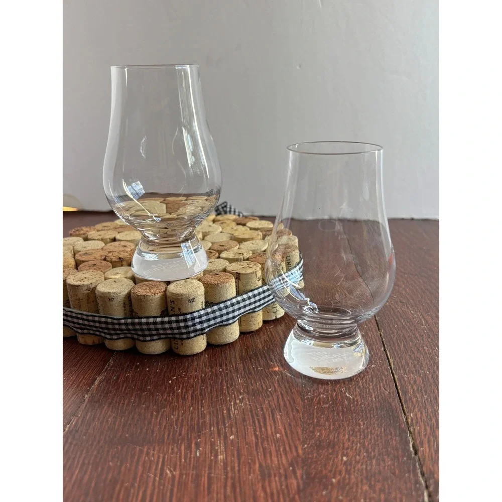 The Glencairn Glass Official Whisky Tasting Glasses Set of 2 Crystal Snifters‎